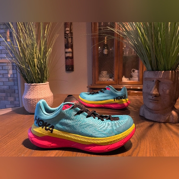 Hoka One One Men's Trainers Tecton X Lace-Up Low-Top Running Sneakers Size 10 - Picture 9 of 11